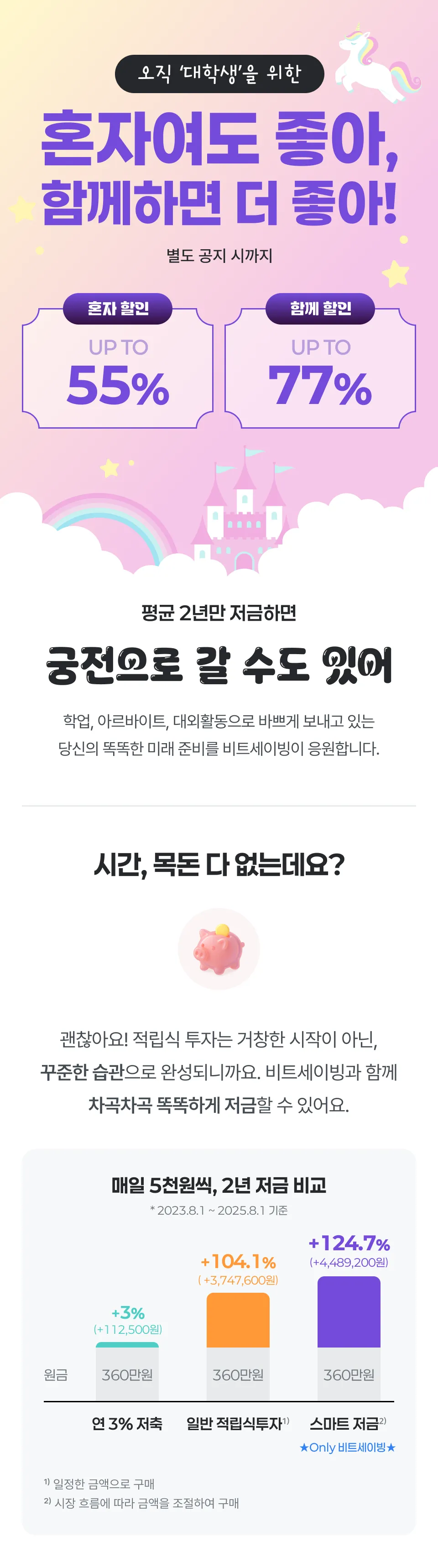 헤더 및 궁전 섹션